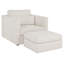 Fauteuil à coussin bas 40,5 po Banks-109522184