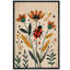Coccinella septemponctata, insecte, abstrait, botanique, illustrations, chambre d'enfant, décor de Nersery-102453914-102453913