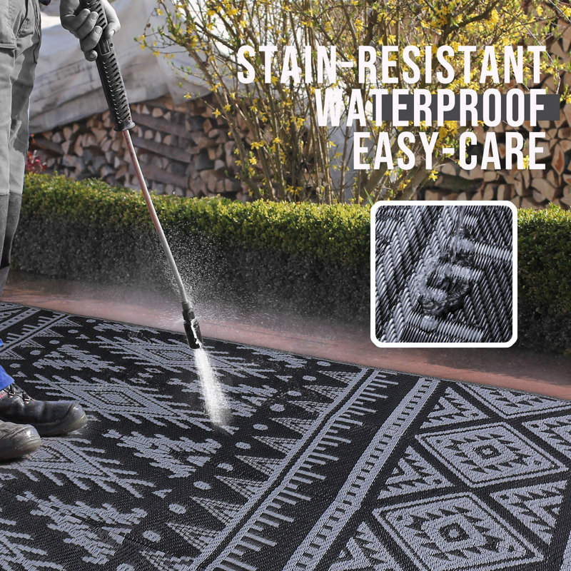 Geometric Shapes Area Rug, Rectangle 180 x 270 cm