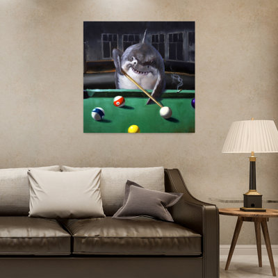 «Pool Shark», poisson, art urbain contemporain
