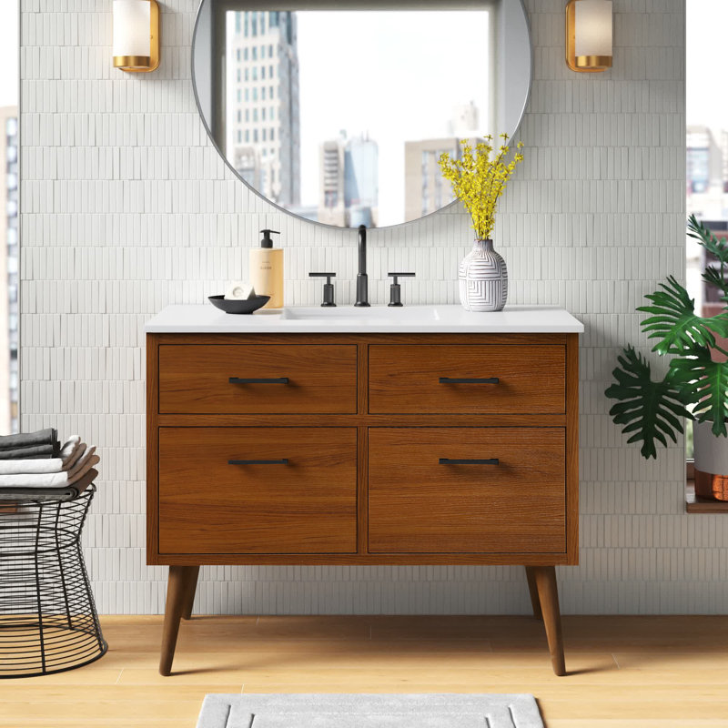 Ensemble de meuble-lavabo simple 42 po Steinfeldt, Teck