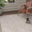 Tapis gris à motif géométrique-626667507