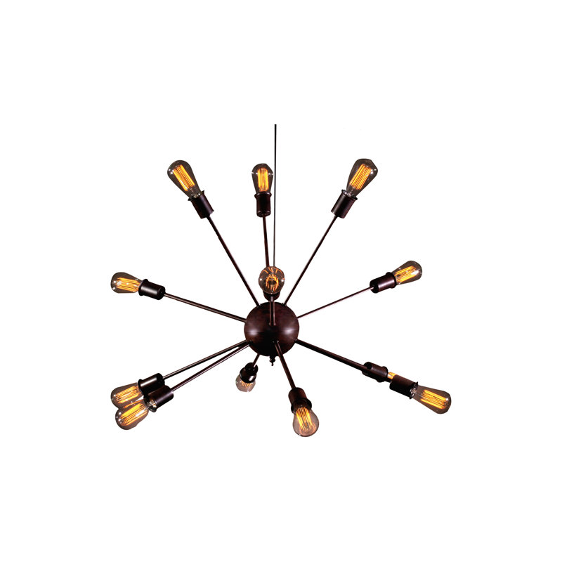 Candice 12 - Light Dimmable Sputnik Sphere Chandelier