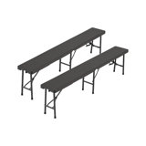 Folding Bench Folding Chair Set