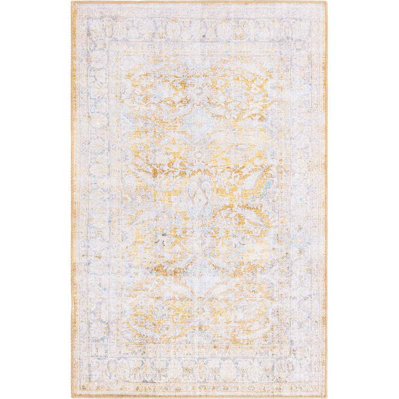 Mauri Chenille Oriental Indoor Rug, Rectangle 3'6" x 5'6"