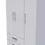 Borgeson Manufactured Wood Wardrobe-866452743