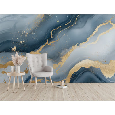 Marble Wall Mural – Abstract Luxury Wallpaper