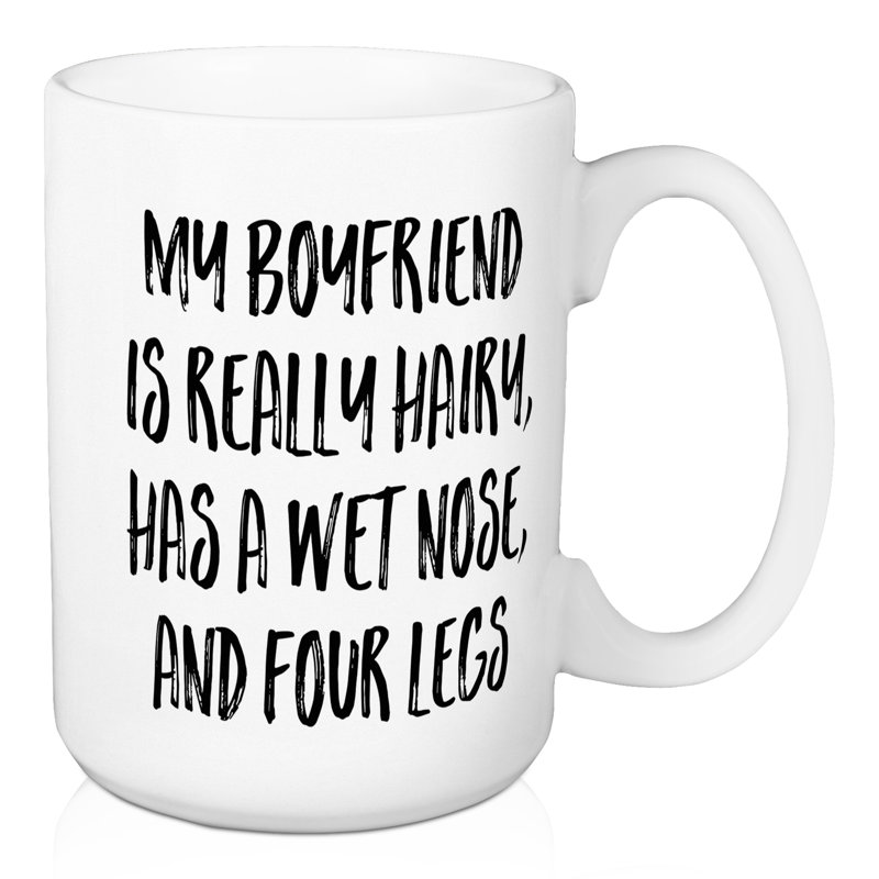 Grande tasse à café my boyfriend Dizon