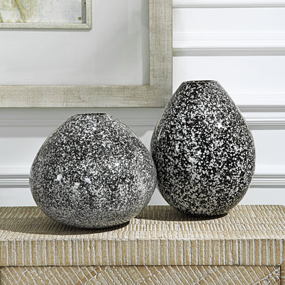 Ensemble de vases de table en céramique 2 pièces Marvi