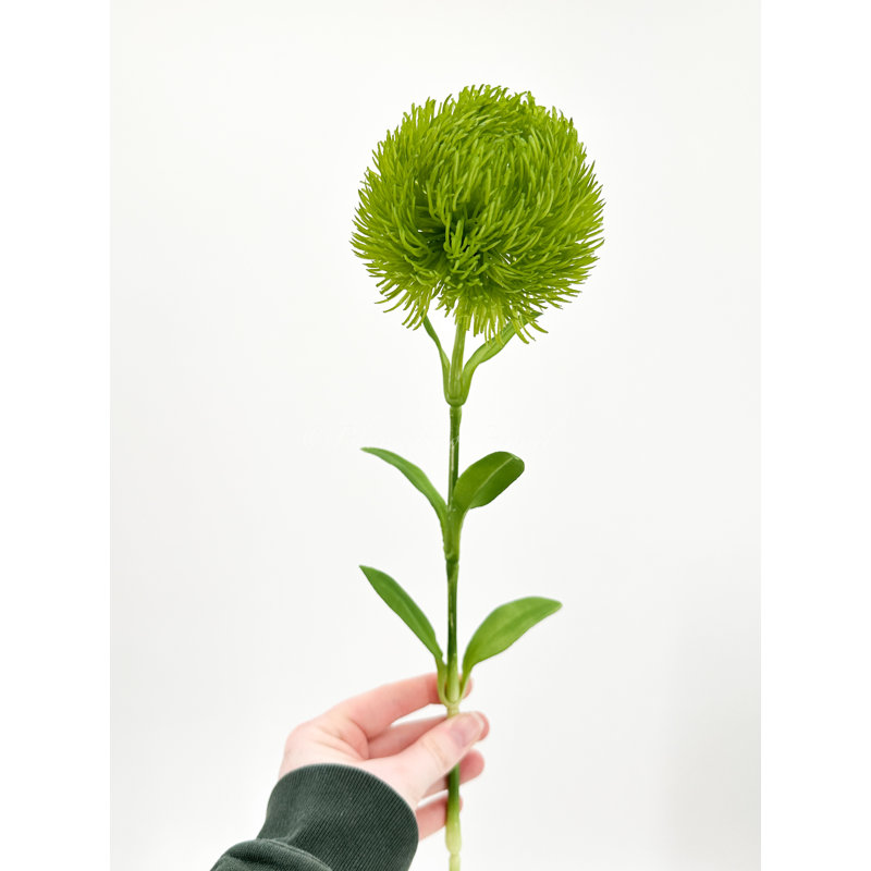 Real Touch Dianthus 1 tige, Vert clair
