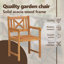 Outdoor Patio Dining Armchair