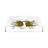 Leopard Seeing Double Acrylic Square Decorative Tray -122609999-122610001