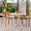 Chaise d'appoint d'extérieur (ensemble de 4)-1388151917