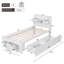 Single (3') Standard Bed Frame with Storage Included