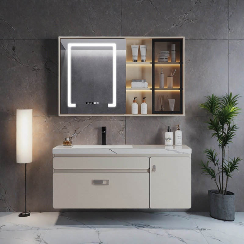 Armoire de salle de bain luxueuse de style nordique