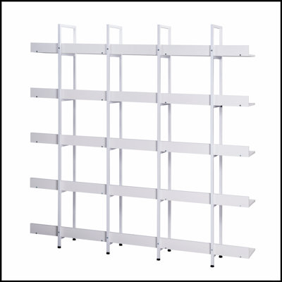 5 Tier Vintage Industrial Style Bookcase with Metal Frame and MDF Shelves, Perfect for Home or Office Storage
