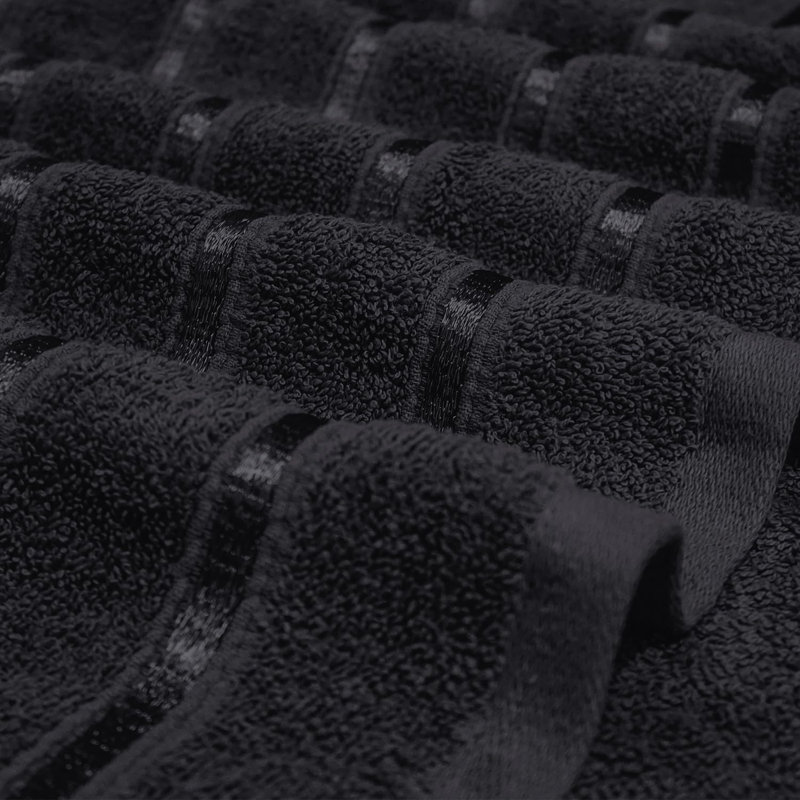 Naimul Bath Sheet, Black