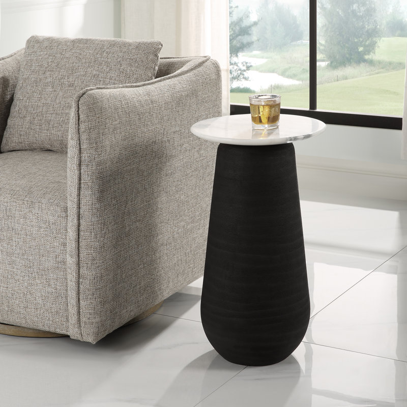 Genelle Marble End Table