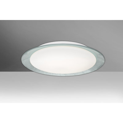Fidelia Glass LED Flush Mount