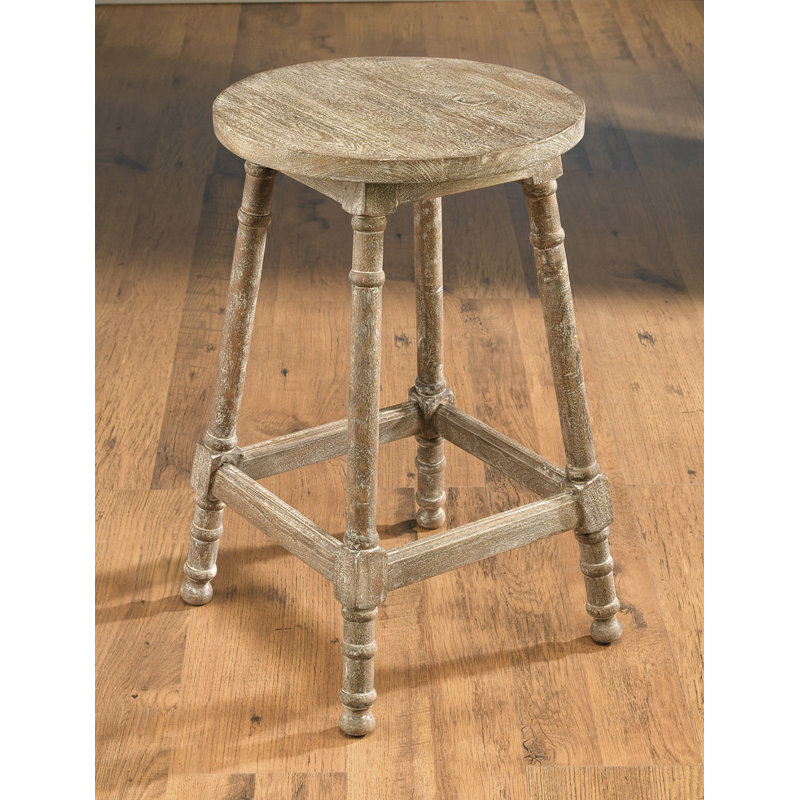 Tabouret de bar 26,5 po Geontae, Sable patiné