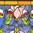 Plants & Flowers Window Panel
