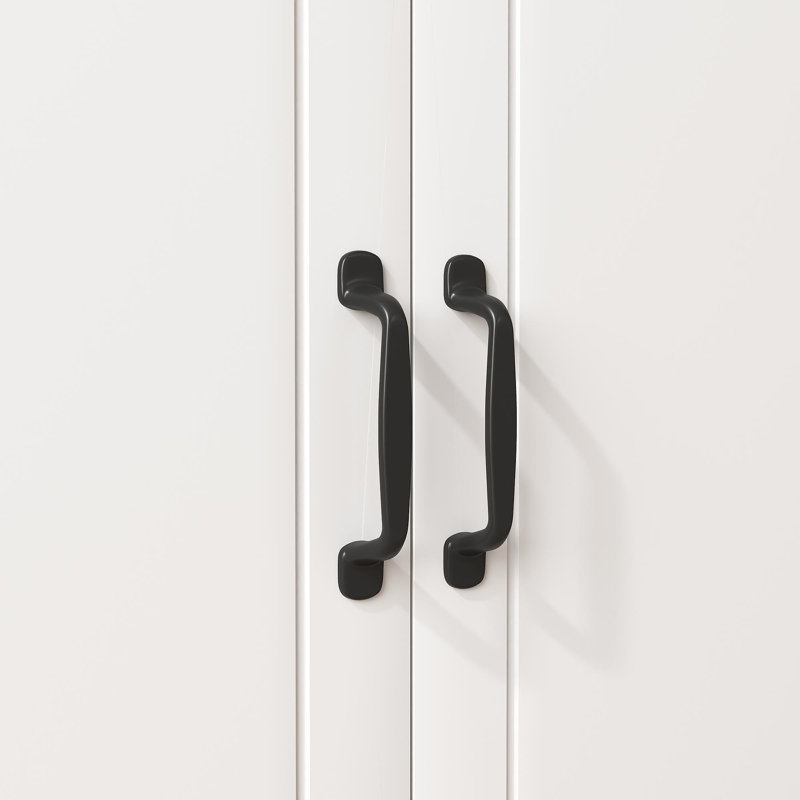 Armoire de cuisine en bois avec garde-manger et micro-ondes