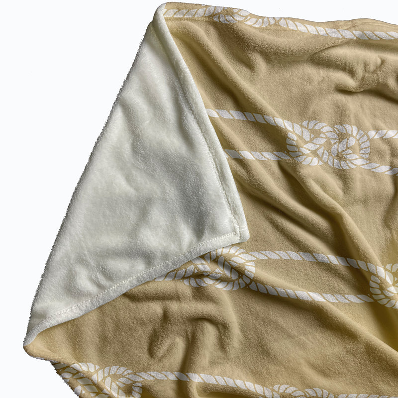 Maxwellton Plain Weave / Muslin Throw Blanket, Taupe