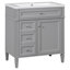 Ensemble de meuble-lavabo simple 30,01 po avec plateau en bois manufacturé Sontich