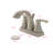 2-handle Bathroom Faucet with Drain Assembly-101195854