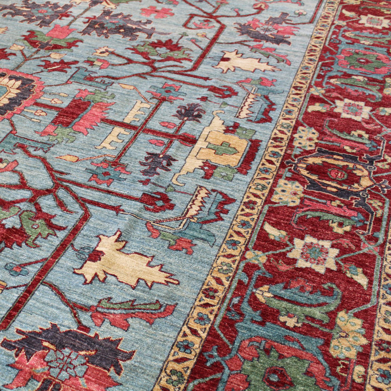 Heriz One-of-a-Kind 10' X 13'10" Flatweave Area Rug