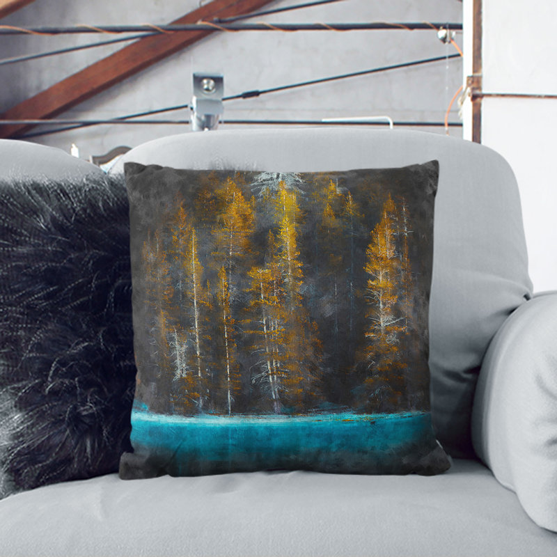 Square Cushion, 55cm H x 55cm W x 20cm D, Black