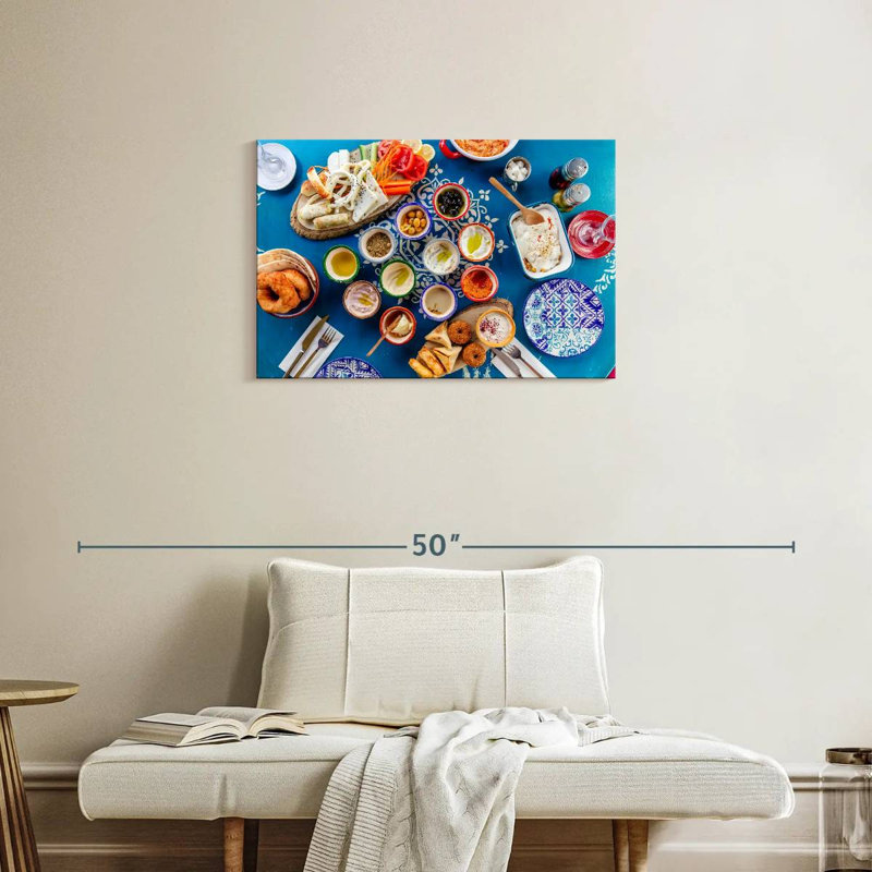 Yarlin Turkish Feast, 20" H x 30" W