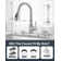 Automatic Smart Mobile Motion Sensor Kitchen Sink Faucet with 3 Modes Pull-Down Sprayer