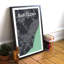 Barcelona City Map - No Frame Print-1406909572