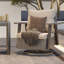 Chaise berçante d'extérieur en polyéthylène (PE) avec coussins Azalee-86817023