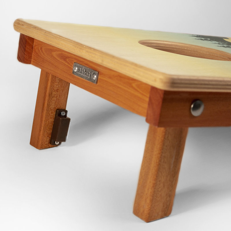 Planches de cornhole de voyage compactes 1 pi x 2 pi Acadia