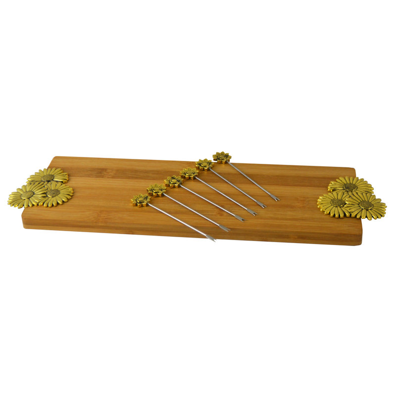 Ensemble de panneaux de fromage et plateaux 7 pièces Dovenby