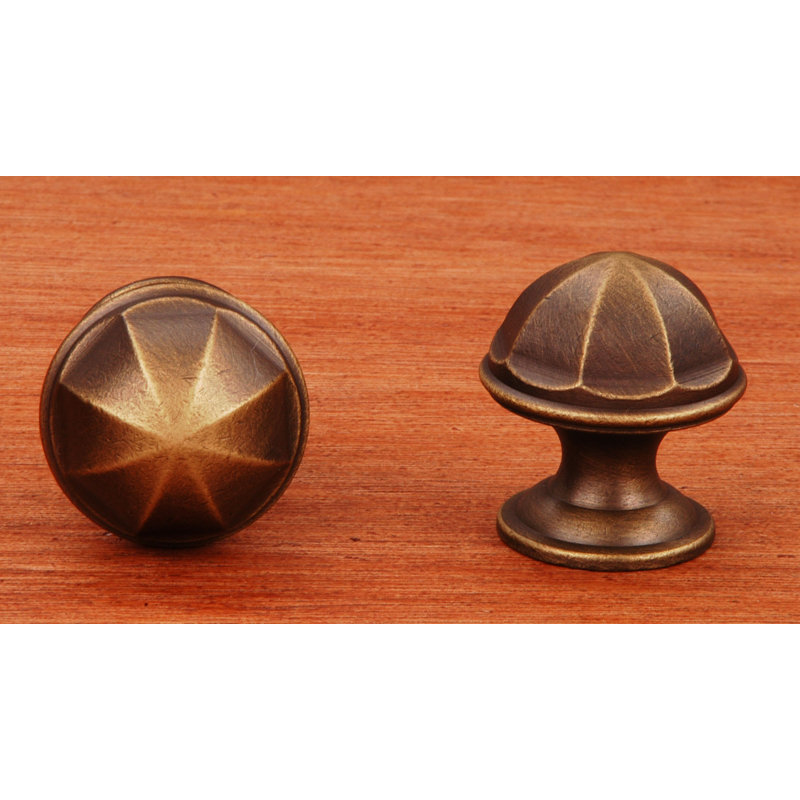 Contoured Dome 1 1/16" Knob CK Series, Antique English