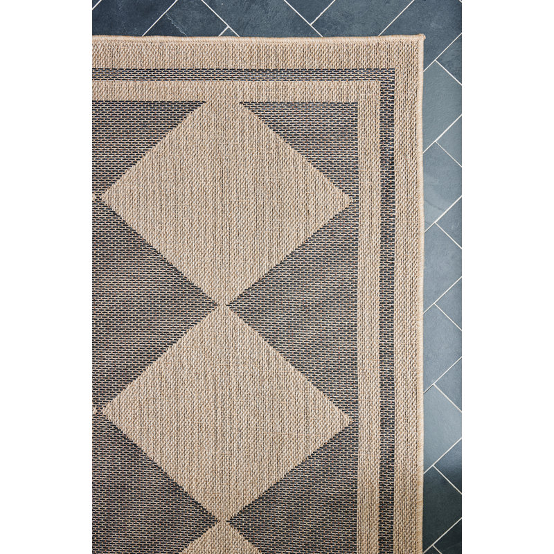Erin Gates by Momeni Saybrook Diamond Indoor/Outdoor Area Rug, Rectangle 2' x 3'