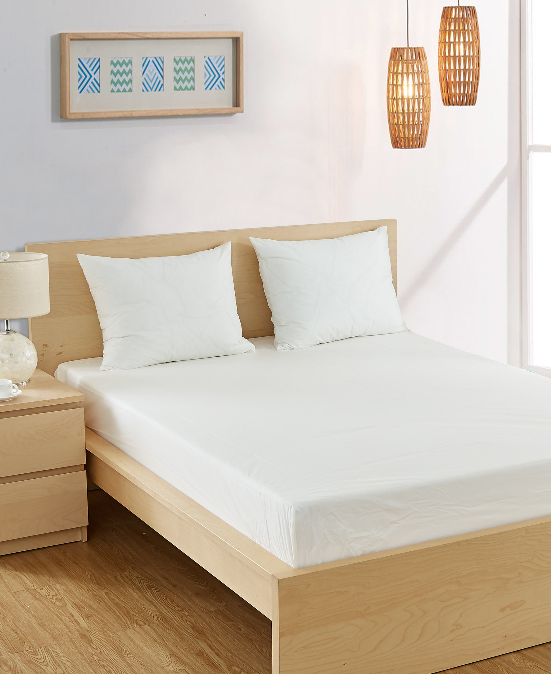 Alwyn Home Sturm Bedbug Resistant, Waterproof, Heavy Duty Vinyl Fitted