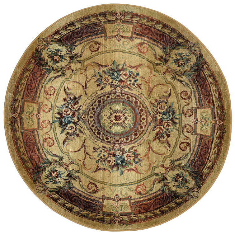 Wayne Machine Woven Beige/Brown Indoor Rug