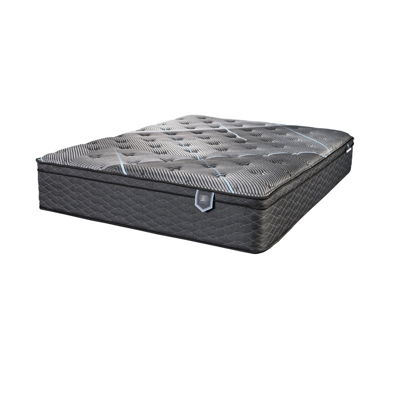 Matelas King de luxe, hauteur 35,5 cm (14 pouces), mousse Euro Top pour un sommeil réparateur., California King