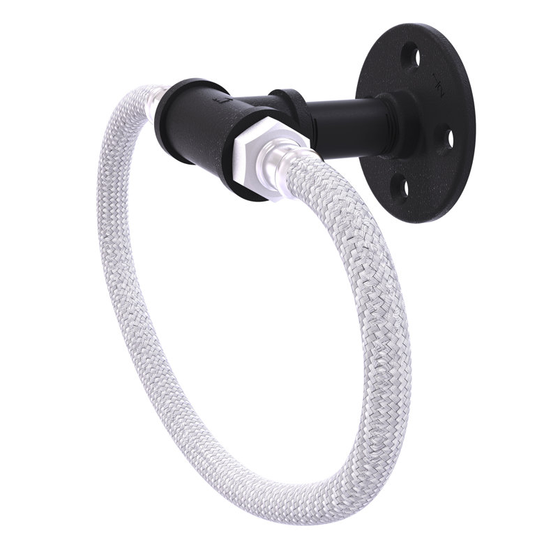 Bayer Towel Ring, Matte Black