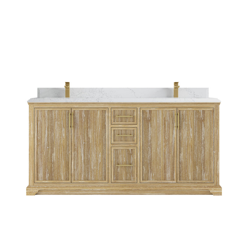 Ensemble de meuble-lavabo double 72 po Emuel, Empira