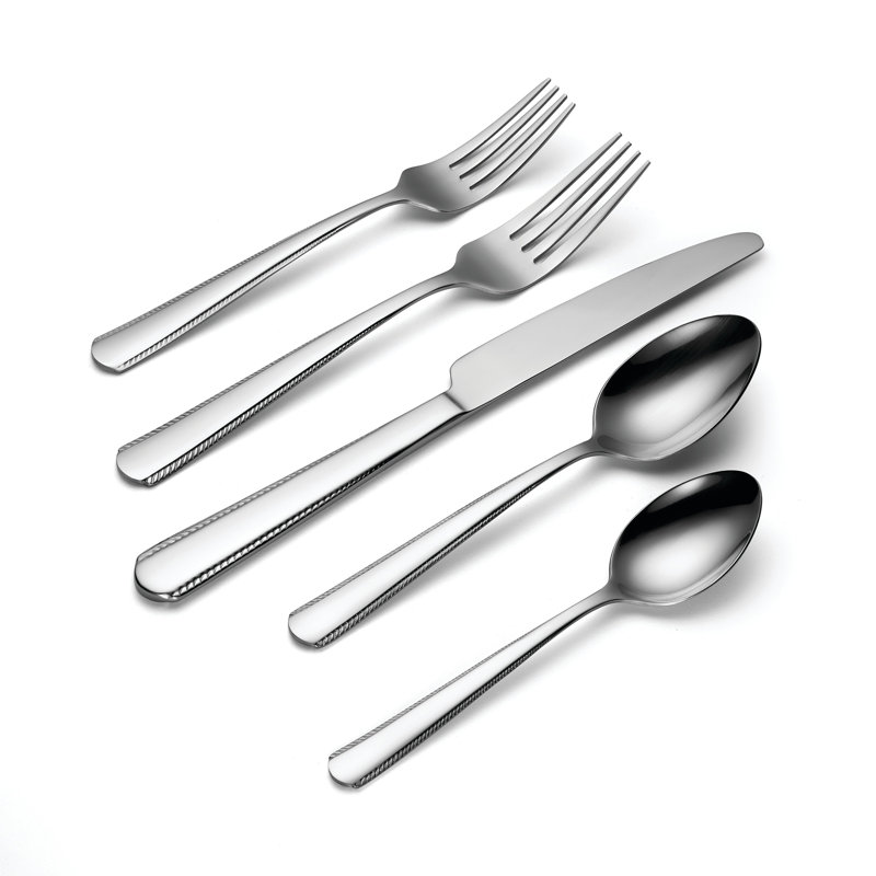 Gable 42 Piece Everyday Flatware Set