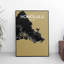 Honolulu City Map - No Frame Print-428932591