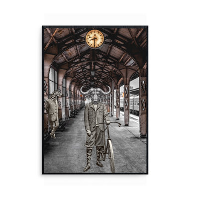 Station by Anna Wilczopolska-Jasyk - No Frame Print