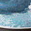 Tapis brun / bleu / gris Papillon-827151198