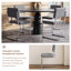48.7cm H Office Chair in Blue