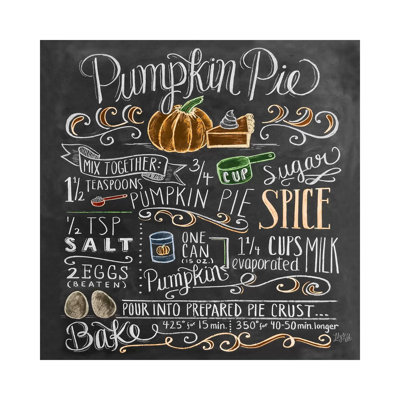 " Pumpkin Pie Recipe " by Lily & Val